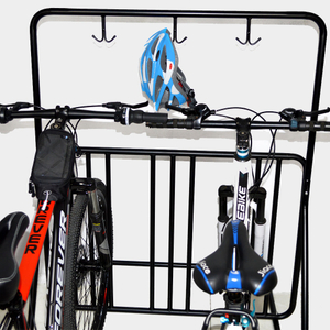 Commercieel dubbelzijdig Uline Grid-fietsenrek