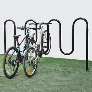 Stalen Multi Clycling 3 Fietsenrek Garage Parkeerstandaard met Opslag